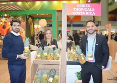 Verita Tropicals Costa Rica S.A. Talha Ekmekcioĝlu, Mine Altas and Alonso Sanchez are pineapple growers and who ship to Turkey, Greece and the Middle East.